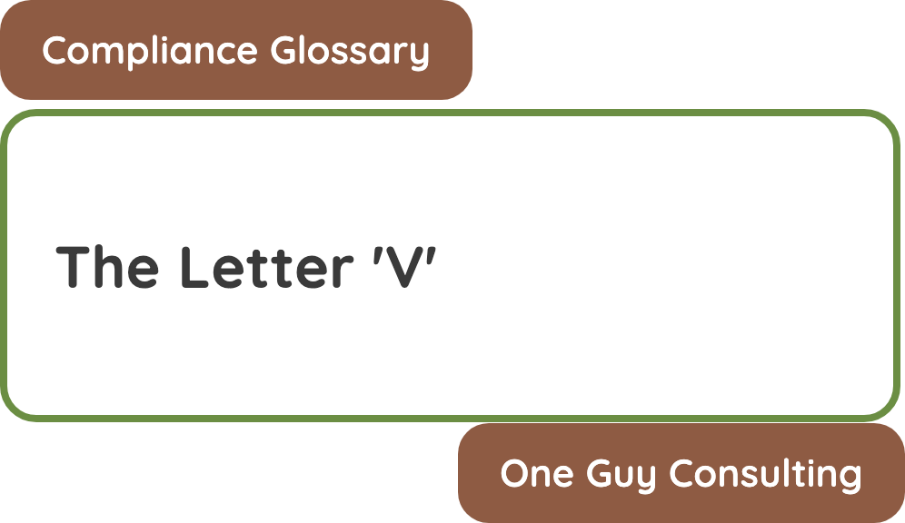 Letter V