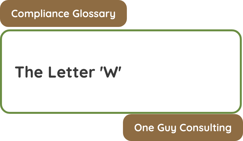 Letter W